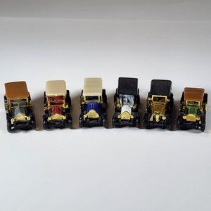 6 Beautiful Classic Cars of the Past. Excellent Detail, Great Colors